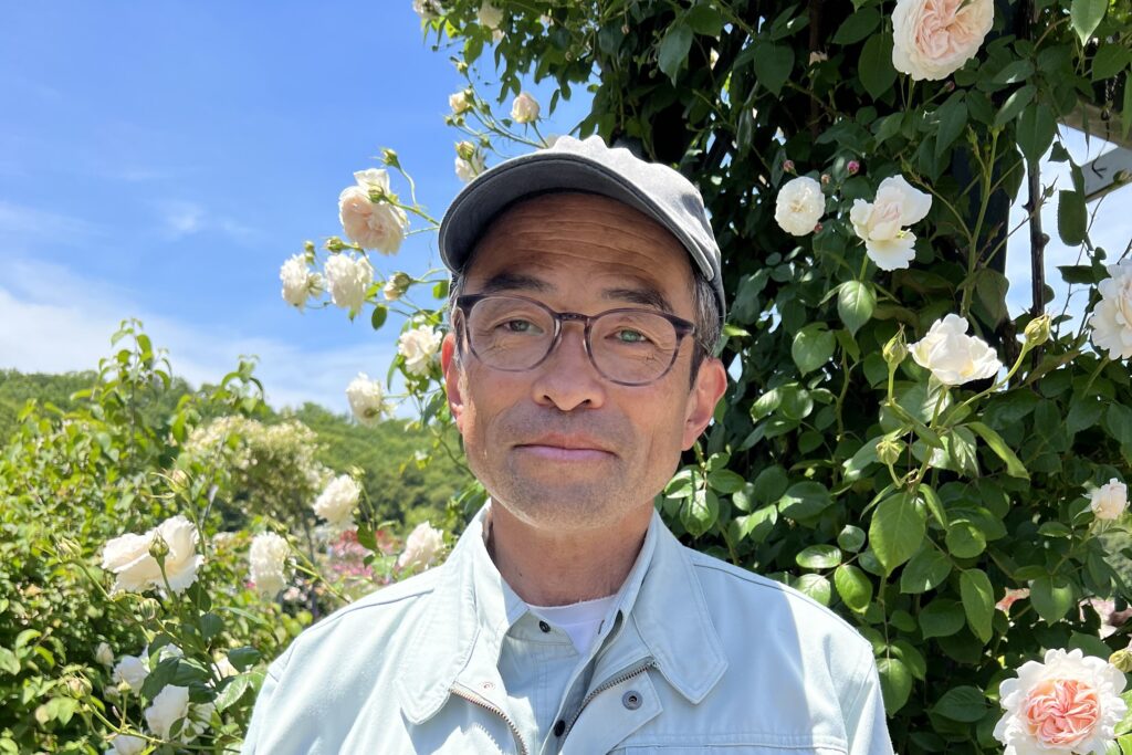 バラ栽培家入谷伸一郎先生