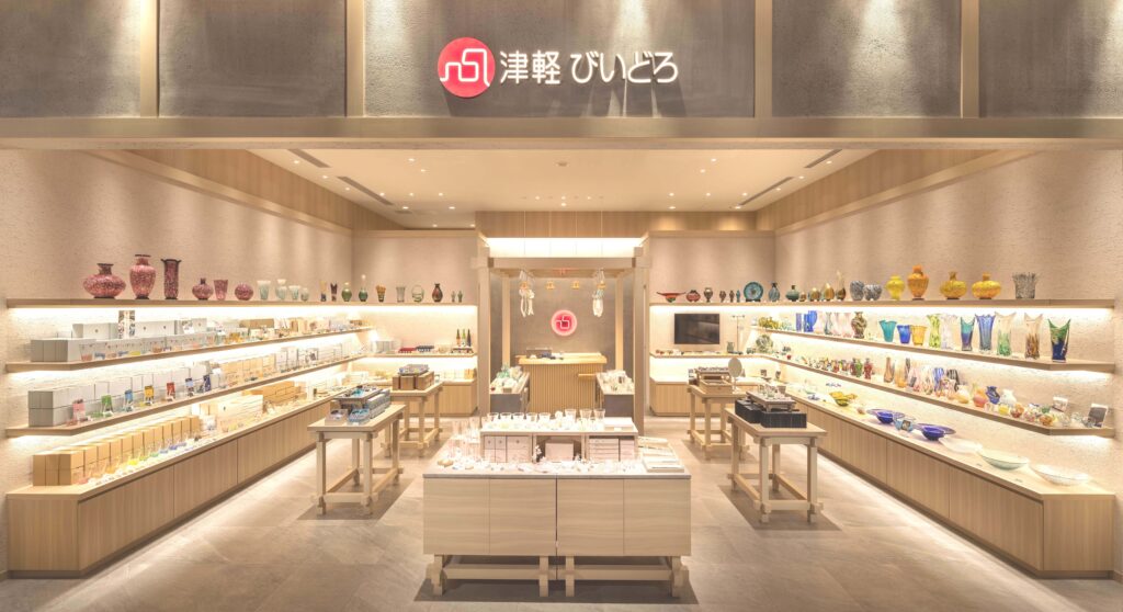 津軽びいどろ東京ミッドタウン八重洲店