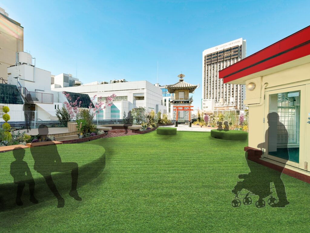 浅草花やしき新屋上庭園